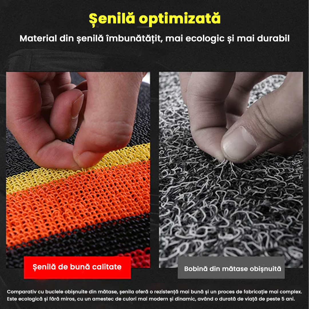 Prémium autószőnyegek PVC és műbőr kivitelben, minden időjáráshoz, vízálló kialakítással – komplett első és hátsó szett