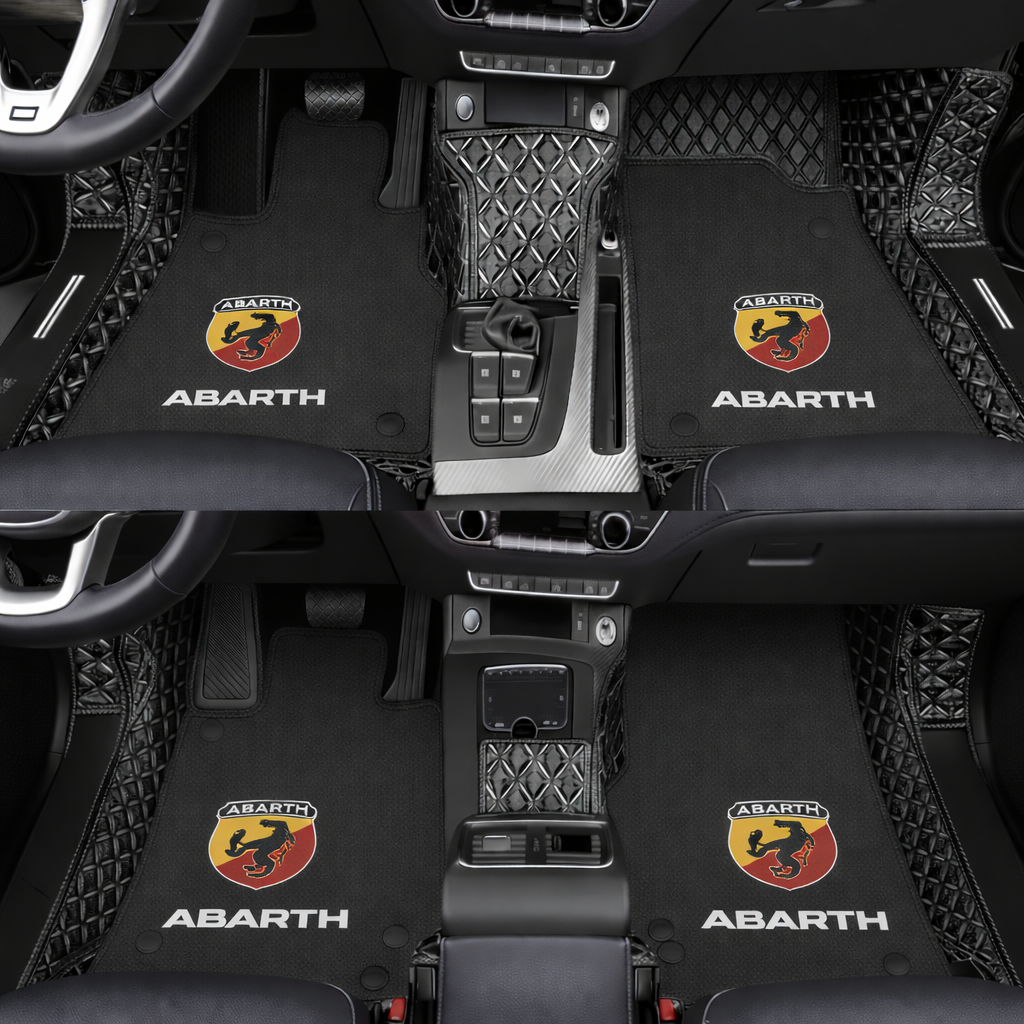 Prémium autószőnyegek PVC és műbőr kivitelben, minden időjáráshoz, vízálló kialakítással – komplett első és hátsó szett