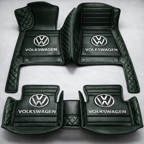 Prémium autószőnyegek PVC és műbőr kivitelben, minden időjáráshoz, vízálló kialakítással – komplett első és hátsó szett