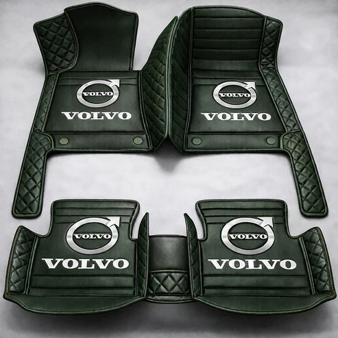 Prémium autószőnyegek PVC és műbőr kivitelben, minden időjáráshoz, vízálló kialakítással – komplett első és hátsó szett