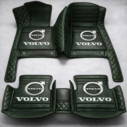 Prémium autószőnyegek PVC és műbőr kivitelben, minden időjáráshoz, vízálló kialakítással – komplett első és hátsó szett