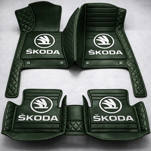 Prémium autószőnyegek PVC és műbőr kivitelben, minden időjáráshoz, vízálló kialakítással – komplett első és hátsó szett