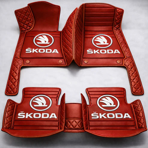 Prémium autószőnyegek PVC és műbőr kivitelben, minden időjáráshoz, vízálló kialakítással – komplett első és hátsó szett