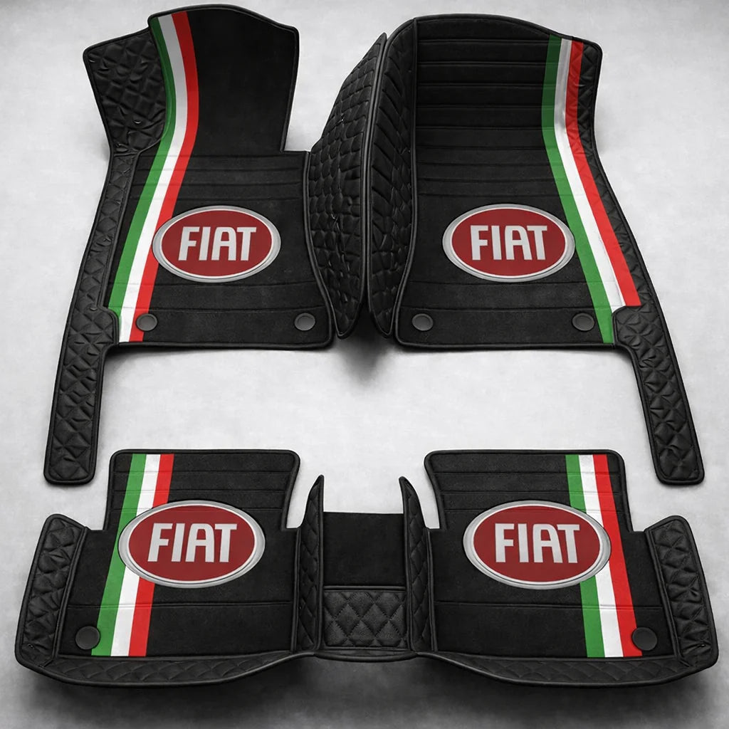 Prémium autószőnyegek PVC és műbőr kivitelben, minden időjáráshoz, vízálló kialakítással – komplett első és hátsó szett