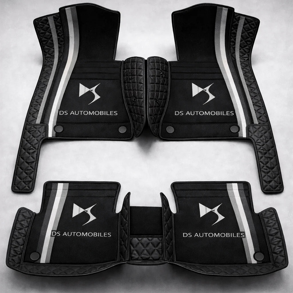 Prémium autószőnyegek PVC és műbőr kivitelben, minden időjáráshoz, vízálló kialakítással – komplett első és hátsó szett