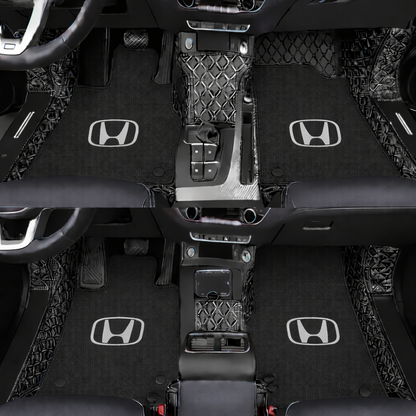 Prémium autószőnyegek PVC és műbőr kivitelben, minden időjáráshoz, vízálló kialakítással – komplett első és hátsó szett