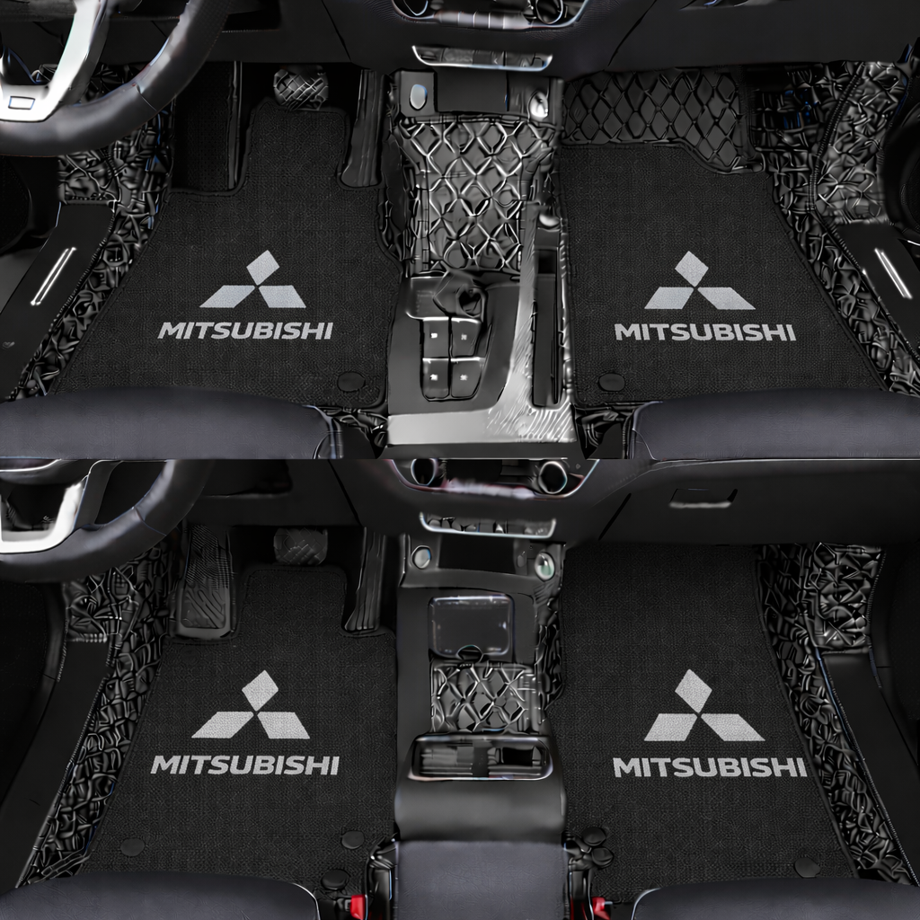 Prémium autószőnyegek PVC és műbőr kivitelben, minden időjáráshoz, vízálló kialakítással – komplett első és hátsó szett