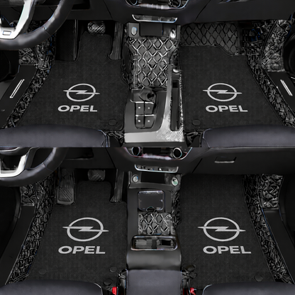 Prémium autószőnyegek PVC és műbőr kivitelben, minden időjáráshoz, vízálló kialakítással – komplett első és hátsó szett