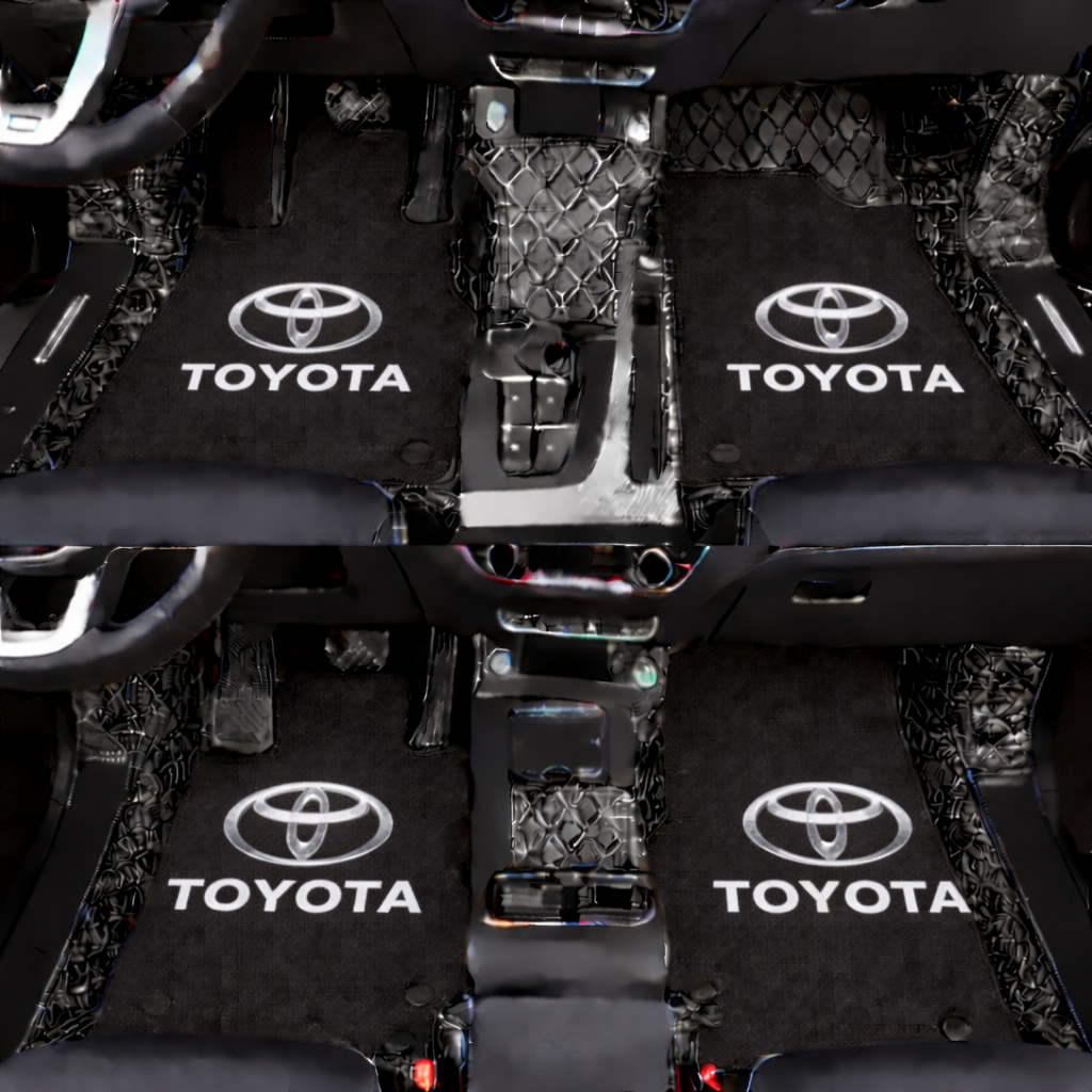 Prémium autószőnyegek PVC és műbőr kivitelben, minden időjáráshoz, vízálló kialakítással – komplett első és hátsó szett