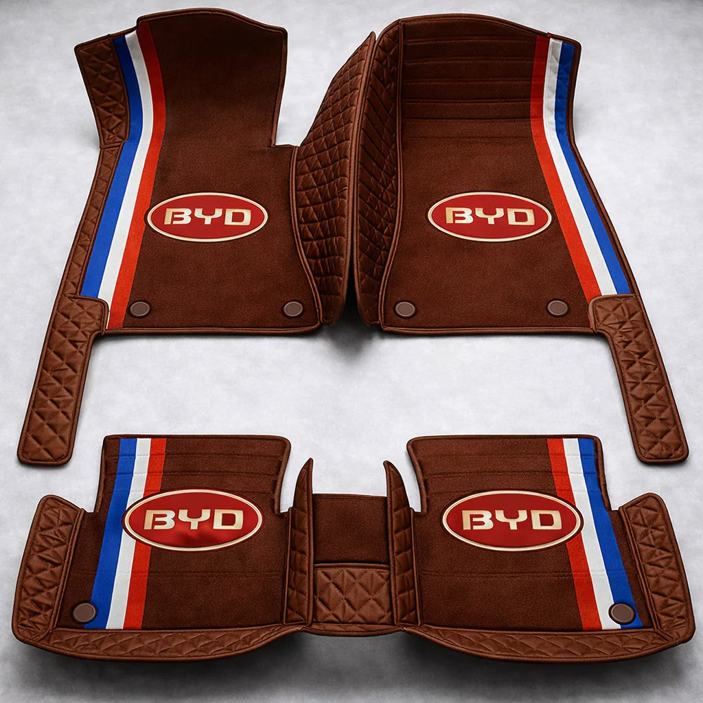 Prémium autószőnyegek PVC és műbőr kivitelben, minden időjáráshoz, vízálló kialakítással – komplett első és hátsó szett