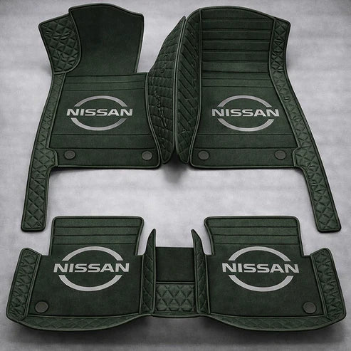 Prémium autószőnyegek PVC és műbőr kivitelben, minden időjáráshoz, vízálló kialakítással – komplett első és hátsó szett