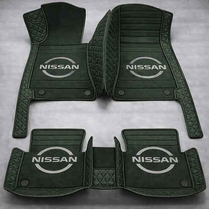 Prémium autószőnyegek PVC és műbőr kivitelben, minden időjáráshoz, vízálló kialakítással – komplett első és hátsó szett