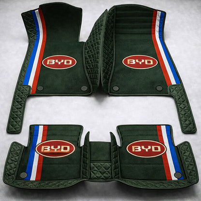 Prémium autószőnyegek PVC és műbőr kivitelben, minden időjáráshoz, vízálló kialakítással – komplett első és hátsó szett