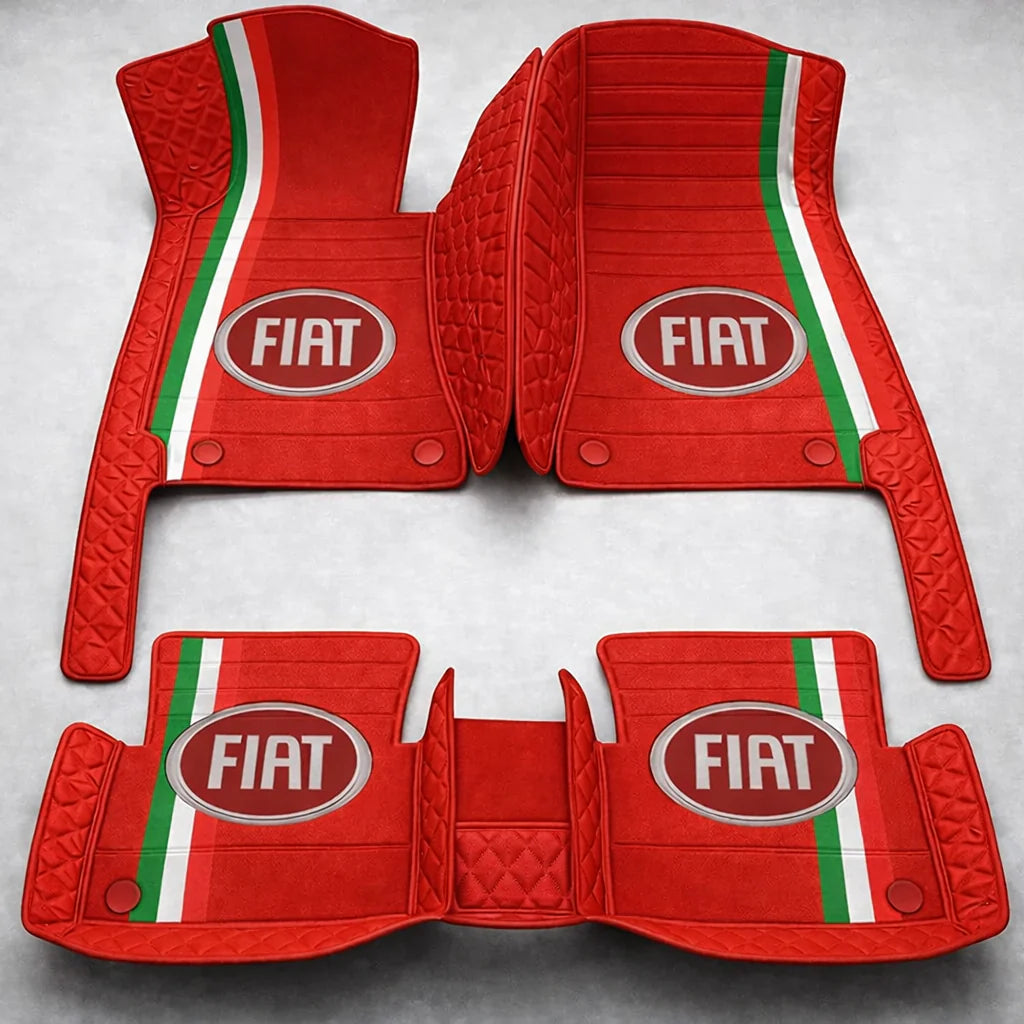 Prémium autószőnyegek PVC és műbőr kivitelben, minden időjáráshoz, vízálló kialakítással – komplett első és hátsó szett