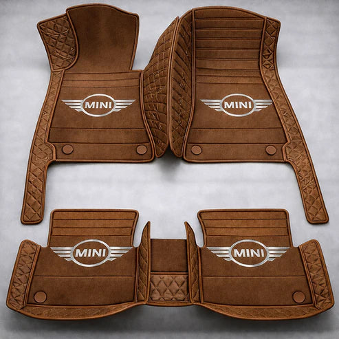 Prémium autószőnyegek PVC és műbőr kivitelben, minden időjáráshoz, vízálló kialakítással – komplett első és hátsó szett