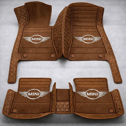 Prémium autószőnyegek PVC és műbőr kivitelben, minden időjáráshoz, vízálló kialakítással – komplett első és hátsó szett