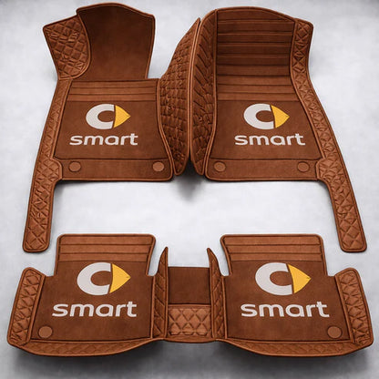 Prémium autószőnyegek PVC és műbőr kivitelben, minden időjáráshoz, vízálló kialakítással – komplett első és hátsó szett