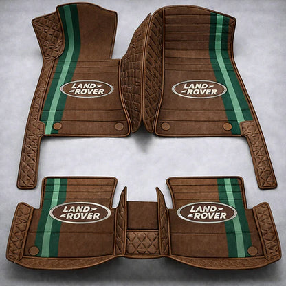 Prémium autószőnyegek PVC és műbőr kivitelben, minden időjáráshoz, vízálló kialakítással – komplett első és hátsó szett