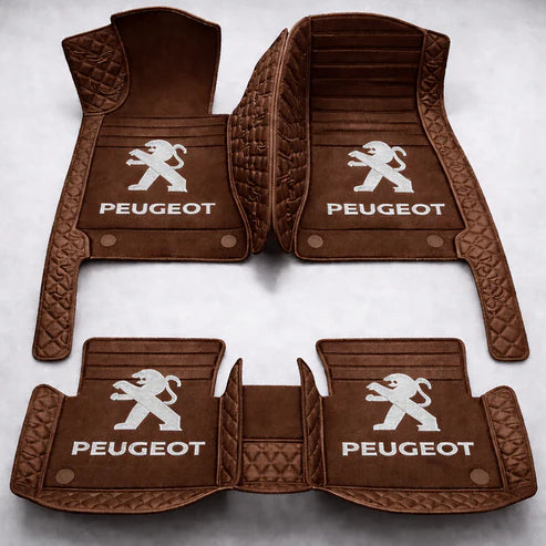 Prémium autószőnyegek PVC és műbőr kivitelben, minden időjáráshoz, vízálló kialakítással – komplett első és hátsó szett