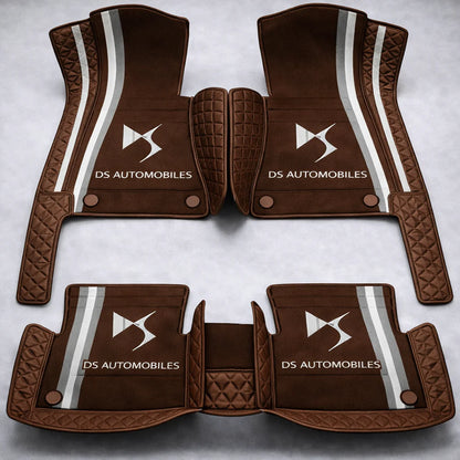 Prémium autószőnyegek PVC és műbőr kivitelben, minden időjáráshoz, vízálló kialakítással – komplett első és hátsó szett