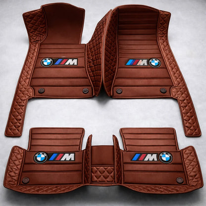 Prémium autószőnyegek PVC és műbőr kivitelben, minden időjáráshoz, vízálló kialakítással – komplett első és hátsó szett