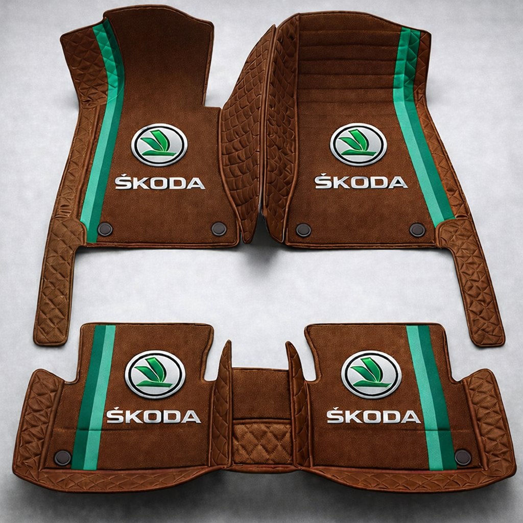 Prémium autószőnyegek PVC és műbőr kivitelben, minden időjáráshoz, vízálló kialakítással – komplett első és hátsó szett