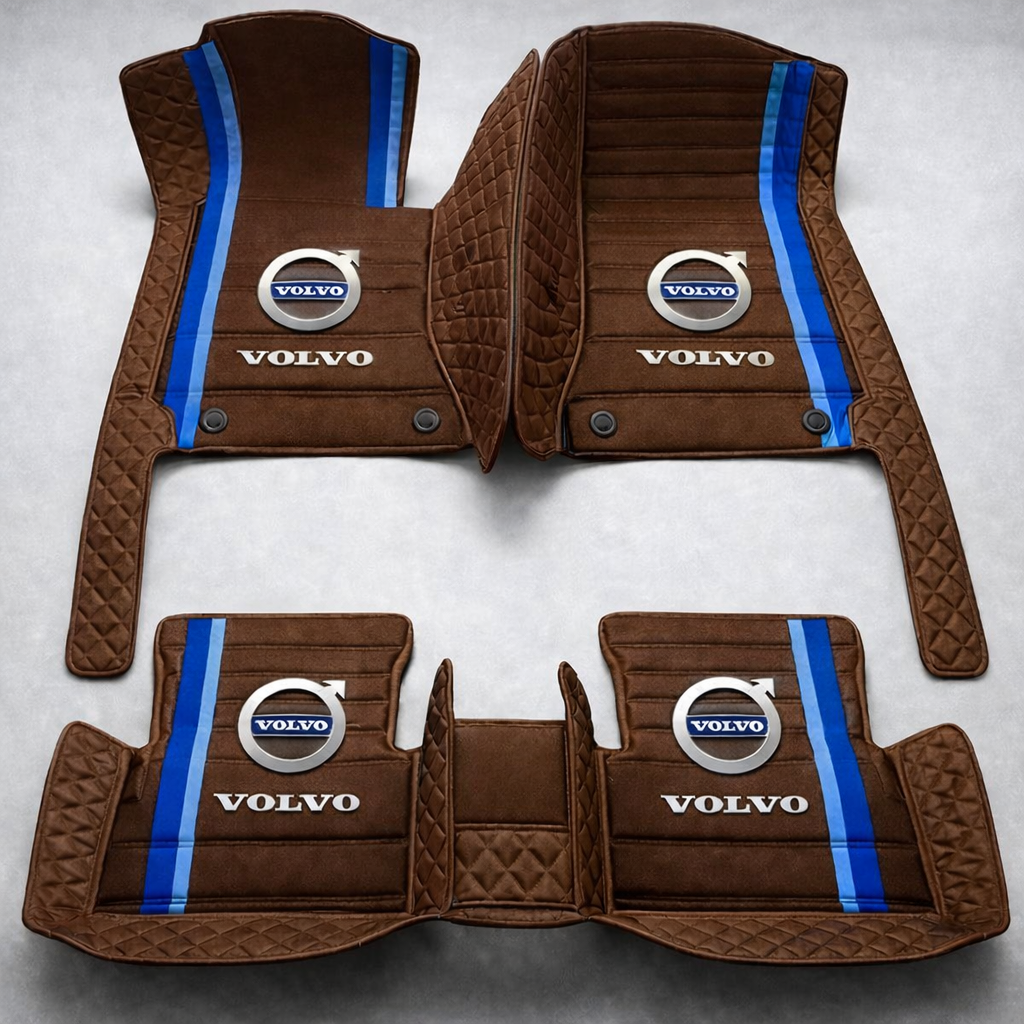 Prémium autószőnyegek PVC és műbőr kivitelben, minden időjáráshoz, vízálló kialakítással – komplett első és hátsó szett