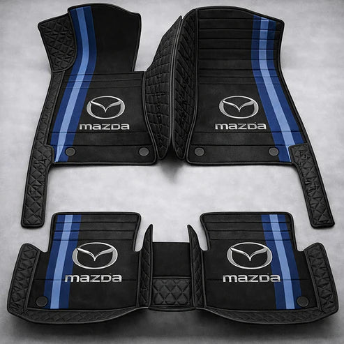 Prémium autószőnyegek PVC és műbőr kivitelben, minden időjáráshoz, vízálló kialakítással – komplett első és hátsó szett