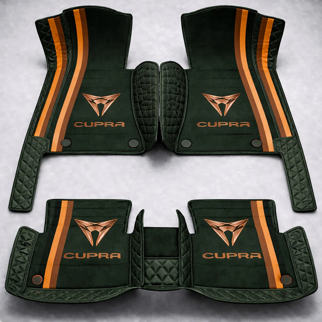 Prémium autószőnyegek PVC és műbőr kivitelben, minden időjáráshoz, vízálló kialakítással – komplett első és hátsó szett