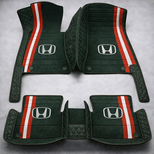 Prémium autószőnyegek PVC és műbőr kivitelben, minden időjáráshoz, vízálló kialakítással – komplett első és hátsó szett