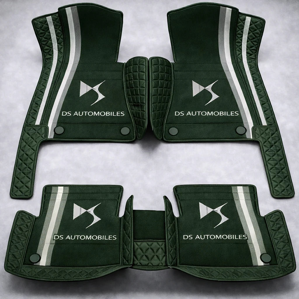 Prémium autószőnyegek PVC és műbőr kivitelben, minden időjáráshoz, vízálló kialakítással – komplett első és hátsó szett