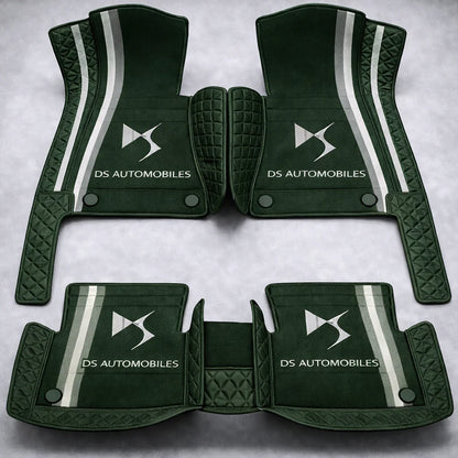 Prémium autószőnyegek PVC és műbőr kivitelben, minden időjáráshoz, vízálló kialakítással – komplett első és hátsó szett