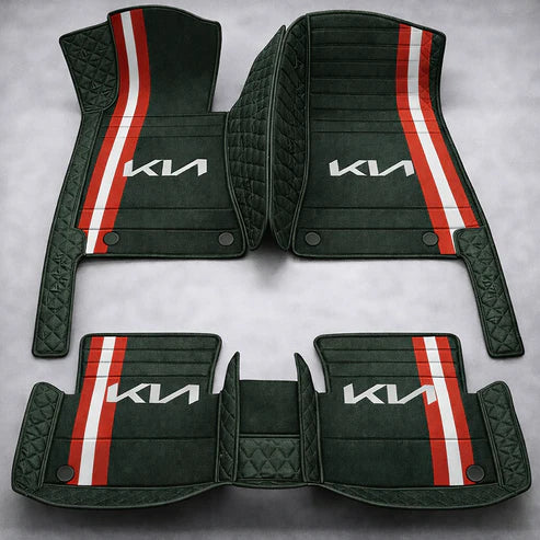 Prémium autószőnyegek PVC és műbőr kivitelben, minden időjáráshoz, vízálló kialakítással – komplett első és hátsó szett