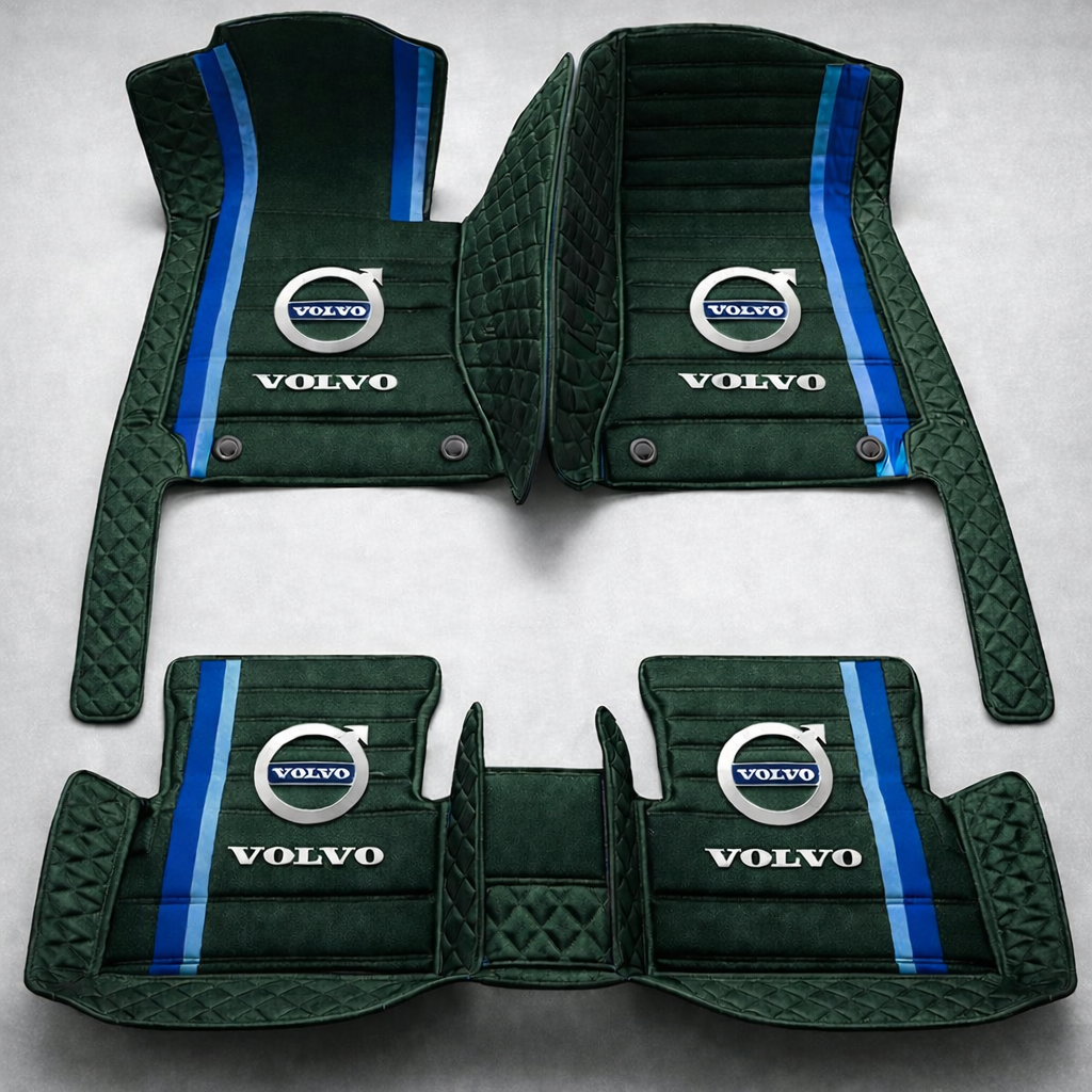 Prémium autószőnyegek PVC és műbőr kivitelben, minden időjáráshoz, vízálló kialakítással – komplett első és hátsó szett