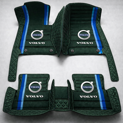 Prémium autószőnyegek PVC és műbőr kivitelben, minden időjáráshoz, vízálló kialakítással – komplett első és hátsó szett