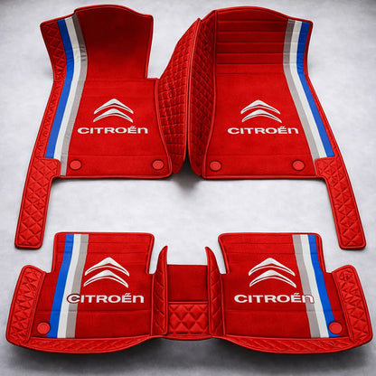 Prémium autószőnyegek PVC és műbőr kivitelben, minden időjáráshoz, vízálló kialakítással – komplett első és hátsó szett