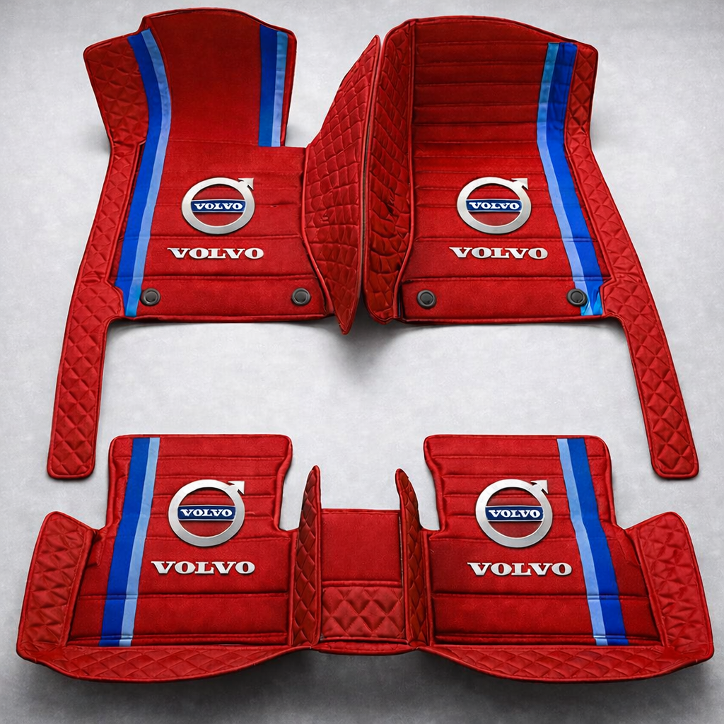 Prémium autószőnyegek PVC és műbőr kivitelben, minden időjáráshoz, vízálló kialakítással – komplett első és hátsó szett