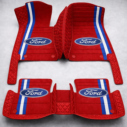 Prémium autószőnyegek PVC és műbőr kivitelben, minden időjáráshoz, vízálló kialakítással – komplett első és hátsó szett