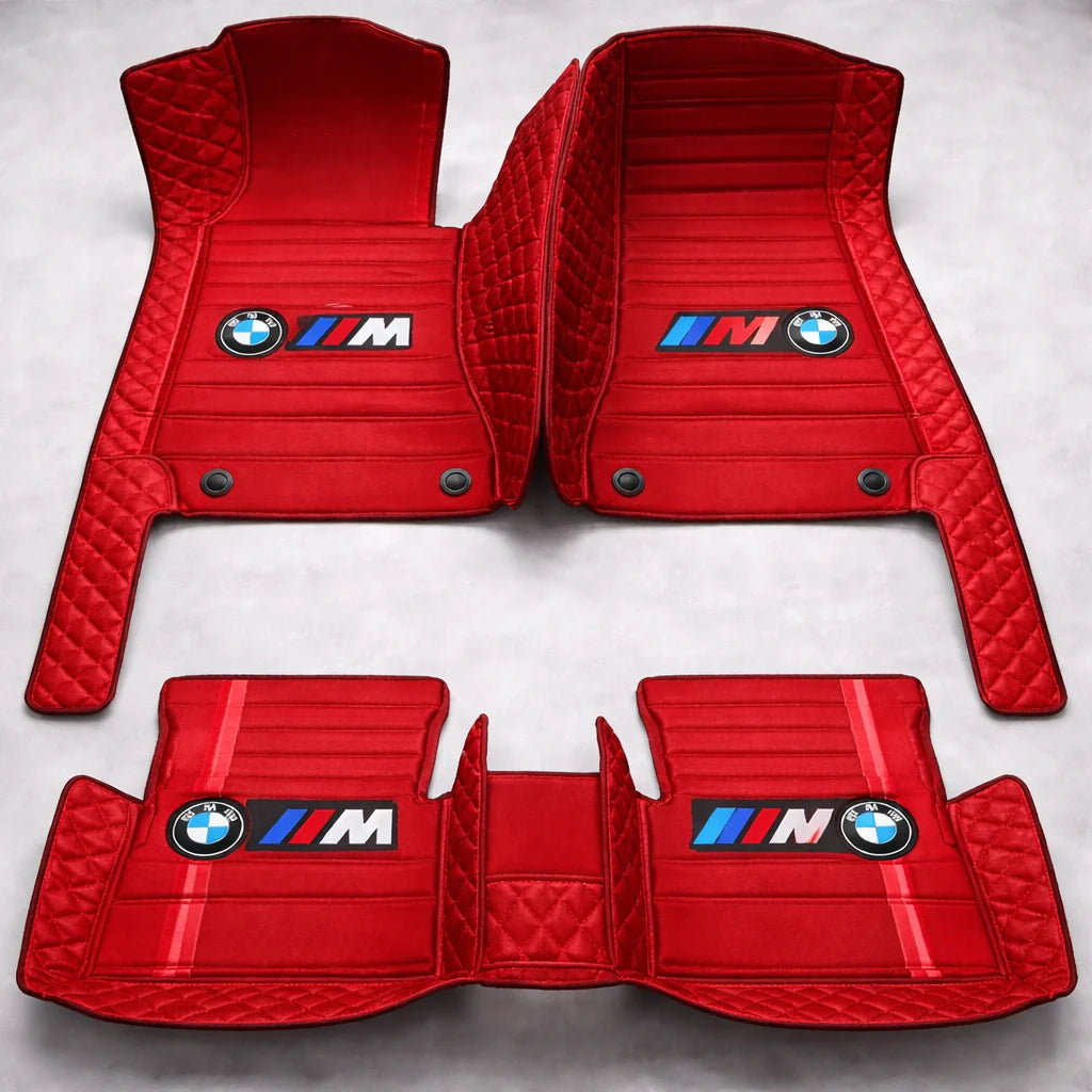 Prémium autószőnyegek PVC és műbőr kivitelben, minden időjáráshoz, vízálló kialakítással – komplett első és hátsó szett