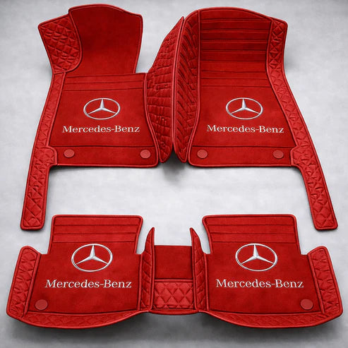 Prémium autószőnyegek PVC és műbőr kivitelben, minden időjáráshoz, vízálló kialakítással – komplett első és hátsó szett