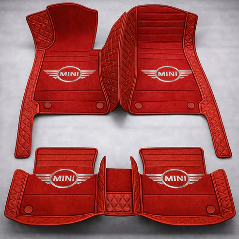 Prémium autószőnyegek PVC és műbőr kivitelben, minden időjáráshoz, vízálló kialakítással – komplett első és hátsó szett