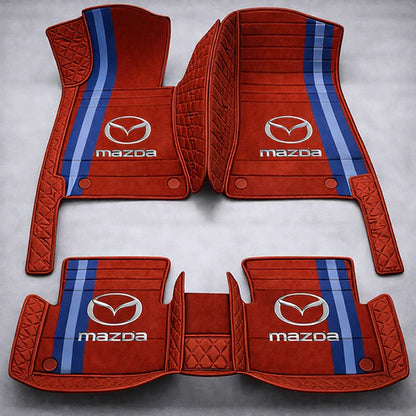 Prémium autószőnyegek PVC és műbőr kivitelben, minden időjáráshoz, vízálló kialakítással – komplett első és hátsó szett