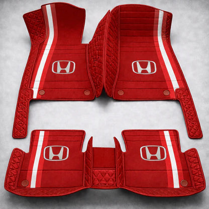 Prémium autószőnyegek PVC és műbőr kivitelben, minden időjáráshoz, vízálló kialakítással – komplett első és hátsó szett